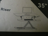 Flexispot EM7-35B Motorized Computer Riser - Brand New!