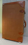Vintage Gold Leaf 34" Rolling Suitcase