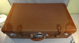 Vintage Gold Leaf 34" Rolling Suitcase