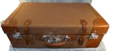 Vintage Gold Leaf 34" Rolling Suitcase