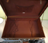 Vintage Gold Leaf 34" Rolling Suitcase
