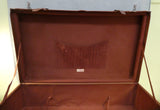 Vintage Gold Leaf 34" Rolling Suitcase