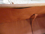Vintage Gold Leaf 34" Rolling Suitcase