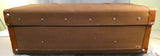Vintage Gold Leaf 34" Rolling Suitcase