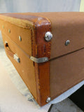 Vintage Gold Leaf 34" Rolling Suitcase