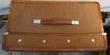 Vintage Gold Leaf 34" Rolling Suitcase