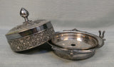 Meriden Britannia Co. Silver Plate Dome Butter Dish 4974