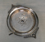 Meriden Britannia Co. Silver Plate Dome Butter Dish 4974