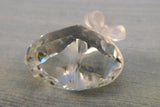 Swarovski Silver Crystal Heart with Bow Paperweight