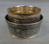 P&F Schafer 27 Piccadilly Silver Plate Antique Collapsible Cup