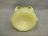Fenton Topaz Opalescent Uranium Cactus Cruet with Stopper