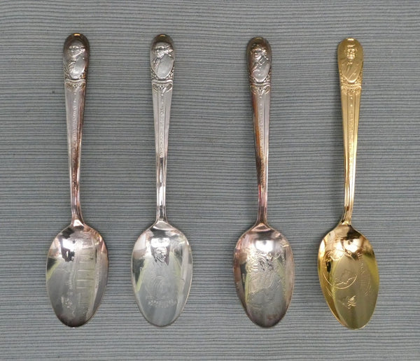 Wm. Rogers Presidential Spoon Collection - Set of 4