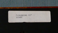 "Coursing II", Framed Icart Greyhound Print