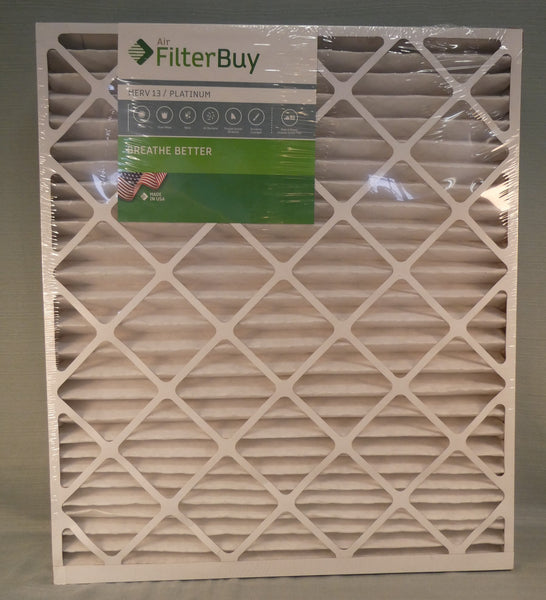 FilterBuy MERV Pleated Air Filters 24" x 28" x 2" - Pack of 3 - Brand New!