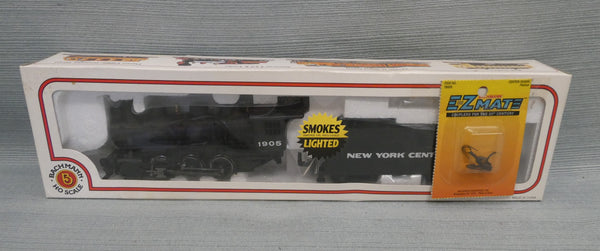 Bachmann HO Mogul with Smoke & Tender (New York Central) 56520 - Like New!