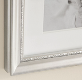 Pottery Barn Baby Silver Leaf First Year Frame - Brand New!