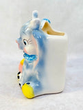 Vintage Japan Baby Elephants Planter