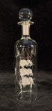 Miniature Blown Glass Ship in a Bottle - U.S.S. Constitution