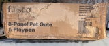 Frisco 8 Panel Pet Gate and Playpen