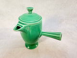 Vintage Green Fiesta Ware After Dinner Demitasse Coffeepot - RARE!