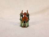 3 Miniature Copper Churches