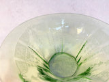 Anchor Hocking Princess Bowl Green Uranium Glass