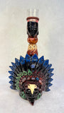Grupo Corona Aztec Eagle Warrior Tequila Decanter Shot Glass