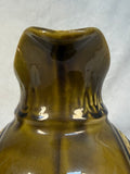 McCoy 7516 Green Turkey Pitcher and Washbowl Set