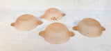 Hocking Mayfair Open Rose Frosted Pink Serving Set