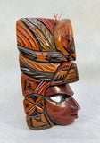 Mexican Carved Wood Tribal Mask