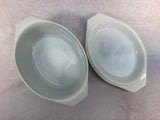 Set of 4 Vintage Pyrex Pieces with Lids - Spring Blossom "Crazy Daisy" Pattern