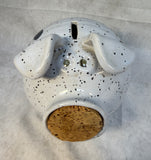 Corky the Pig Stoneware Piggy Bank