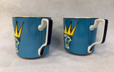 Il Viaggio di Nettuno Coffee Cups - Set of 2