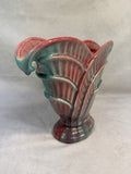 Art Deco California Double Leaf Vase