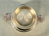 Silver Plated Qualch with Celtic Knot Design