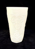 Vintage Indiana Glass Colony Harvest Milk Glass Tumblers - Set of 8