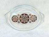 Pyrex Royal 1.5 Quart Divided Dish with Lid