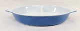 Pyrex Royal 1.5 Quart Divided Dish with Lid