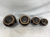 Rustic Canisters Handmade by Amy Parker - Set of 4