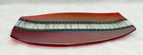 Fused Glass Sushi Tray by Chris Paulson