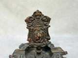Vintage Cigar Ashtray with Match Holder