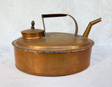 Antique Oval Copper Kettle