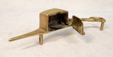 Vintage Brass Candle Wick Trimmer Snuffer Scissors