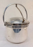 Keystoneware Silver Plated Ice Buckt with Articulated Lid