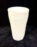Vintage Indiana Glass Colony Harvest Milk Glass Tumblers - Set of 8