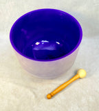 Frosted Crystal Signing Bowl with Mallet