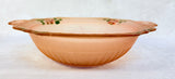 Hocking Mayfair Open Rose Frosted Pink Serving Set