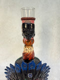 Grupo Corona Aztec Eagle Warrior Tequila Decanter Shot Glass