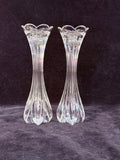 Lenox 9" Crystal Candlesticks