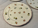Villeroy & Boch Petit Fleur - Set of 5 Salad Plates and 4 Bread Plates